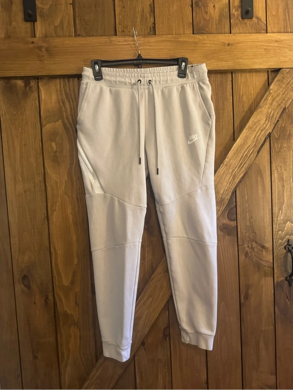 Nike Light Gray Men's Tech Fleece Joggers